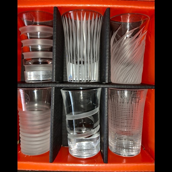 ❌SOLD❌NWT/Box RARE Vtg SALVIATI Venetian  Glasses6 - Picture 3 of 5